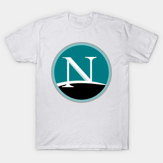 Net Scape T-Shirt by DestructoFrankenstein